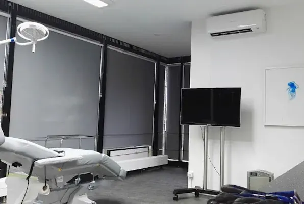 Airco in een behandelruimte